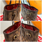 Louis Vuitton Neverfull Totes Brown — view 4