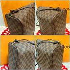 Louis Vuitton Neverfull Totes Brown — view 6