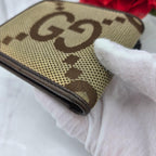 Gucci Canvas Fold Wallet Jumbo GG — view 4