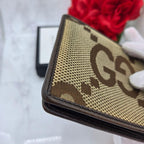 Gucci Canvas Fold Wallet Jumbo GG — view 7