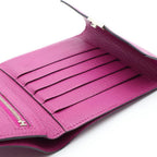 Hermes Click 12 Trifold Wallet Chevre Pink — view 4