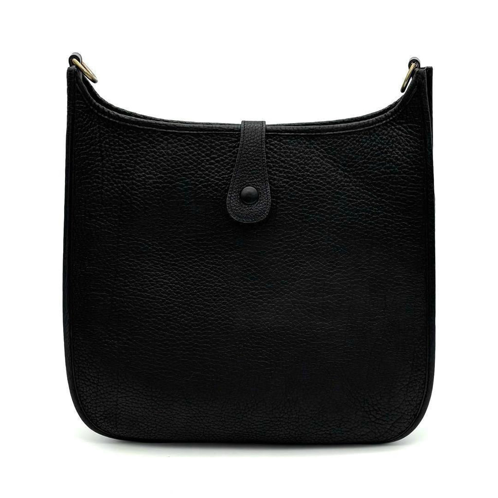 Hermes Evelyne II GM Black Taurillon Gold Shoulder Bag — view 2