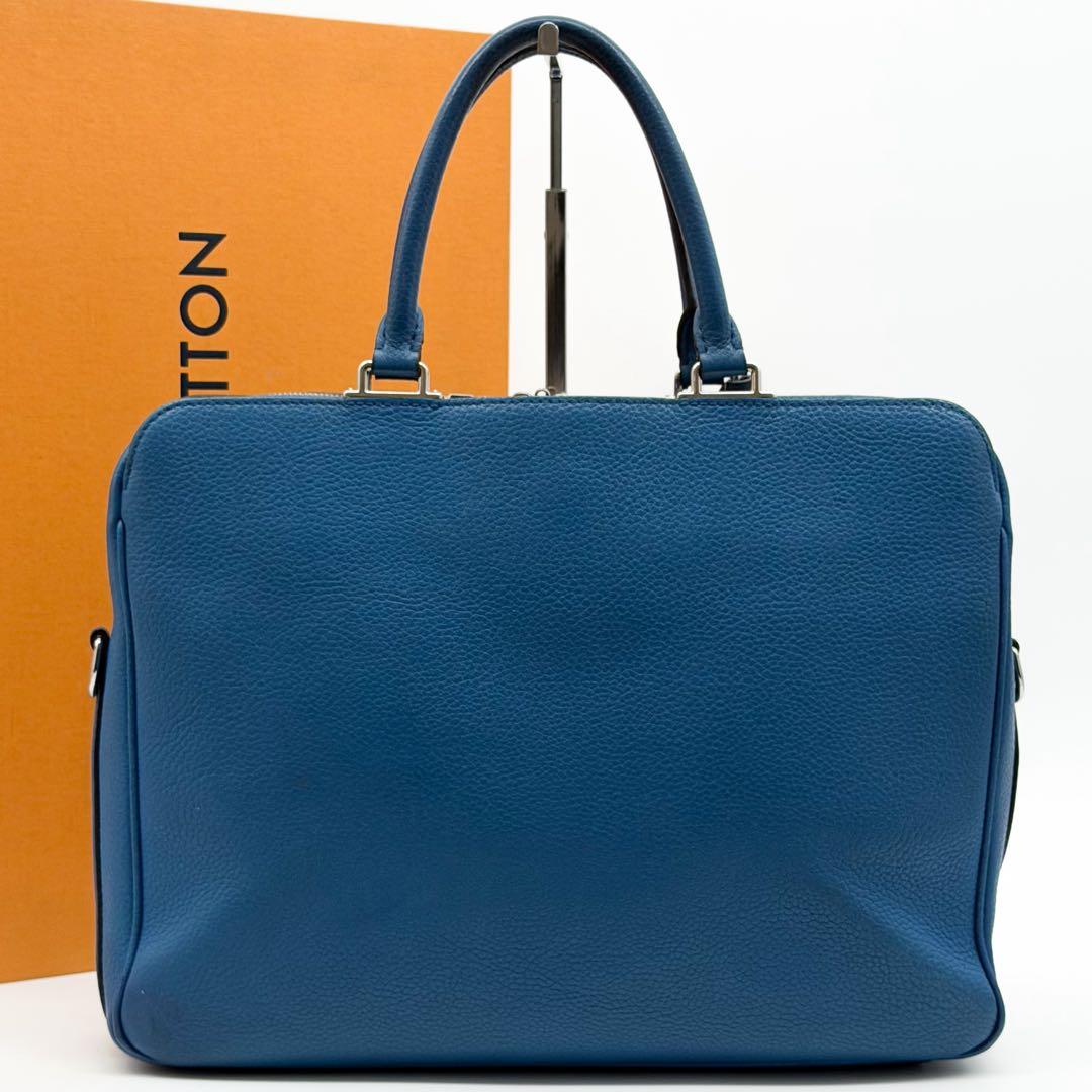 Louis Vuitton Alma MM Taurillon Briefcase 2-Way — view 3