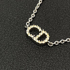 Dior CD Logo Clair D Lune Bracelet Silver — view 2