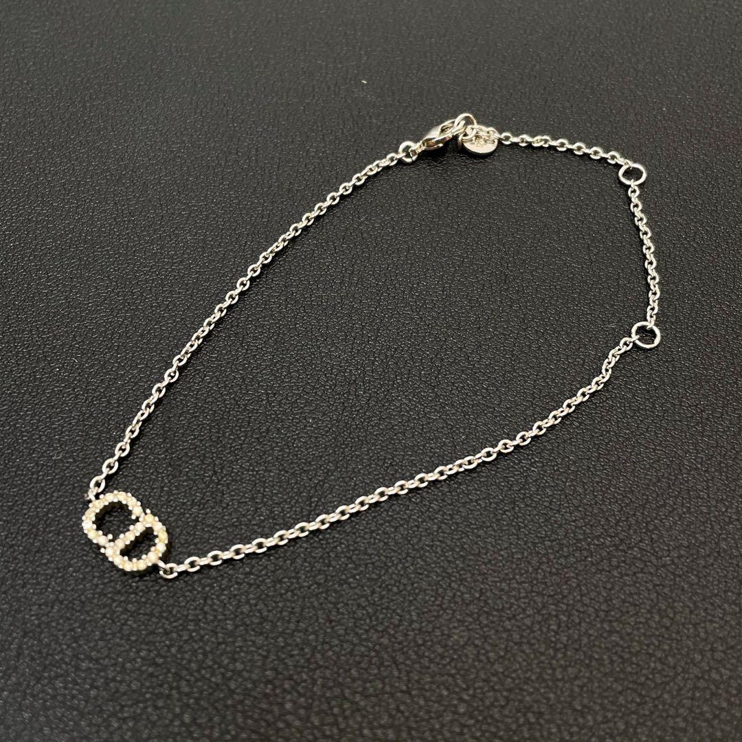 Dior CD Logo Clair D Lune Bracelet Silver — view 4
