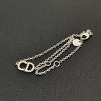 Dior CD Logo Clair D Lune Bracelet Silver — view 5