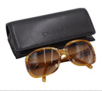 Chanel Side Ribbon Tortoiseshell Sunglasses Eyewear — view 2