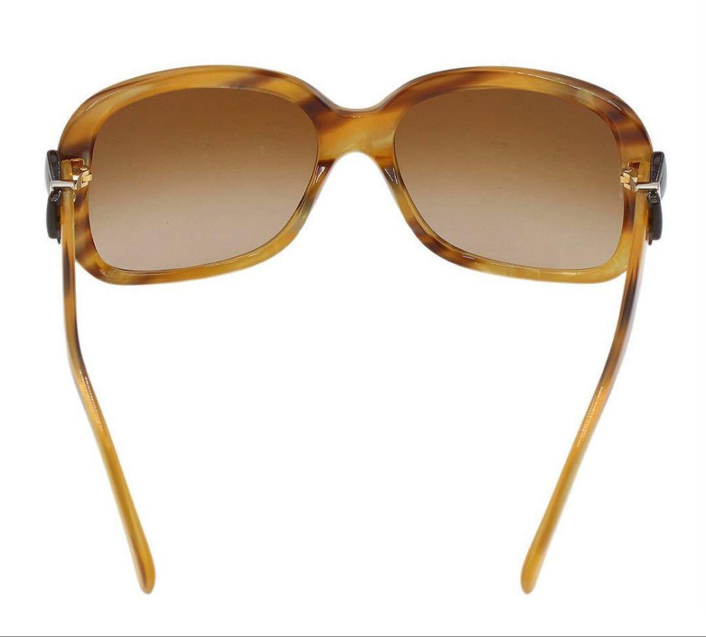 Chanel Side Ribbon Tortoiseshell Sunglasses Eyewear — view 4