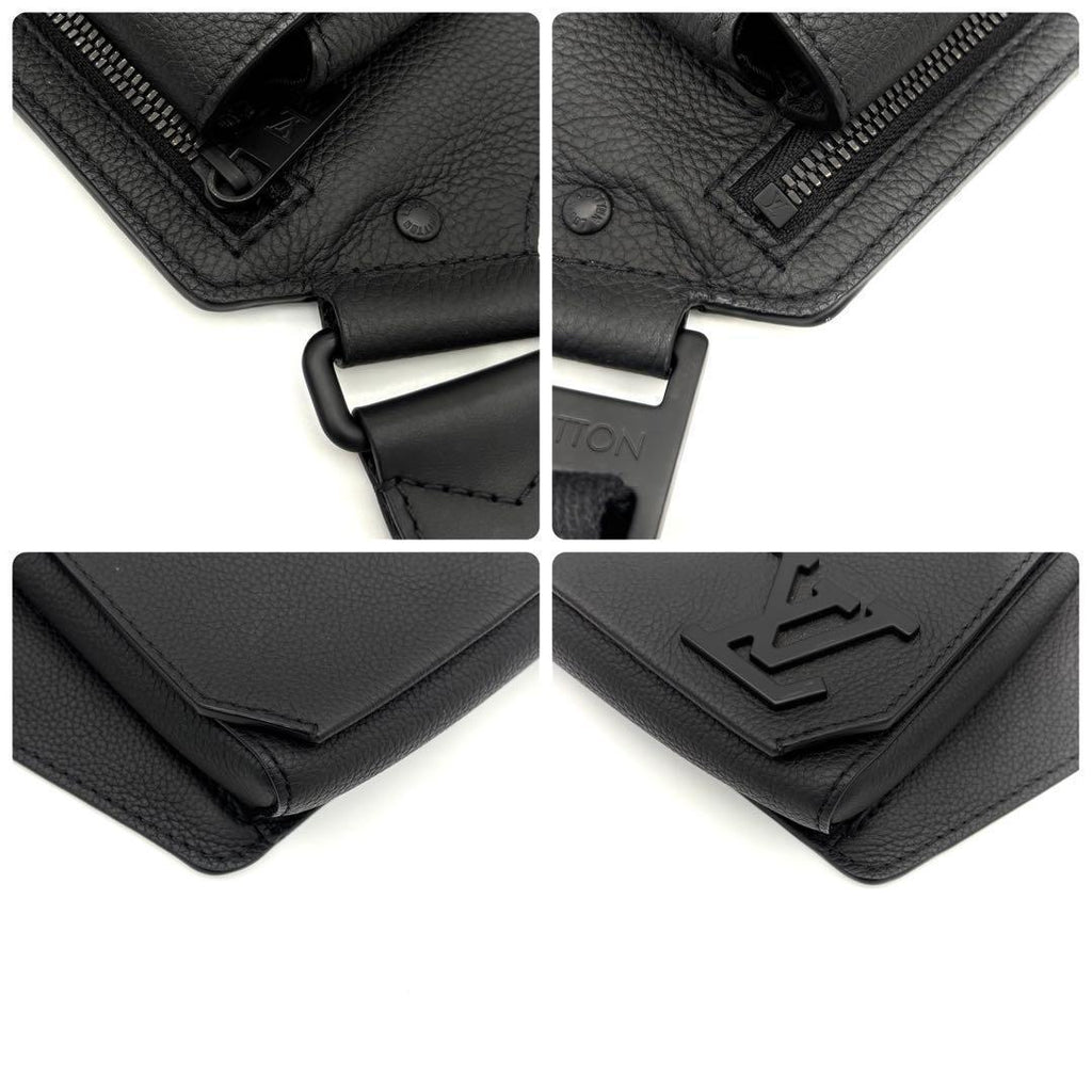 Louis Vuitton Aerogram Takeoff Sling Bag Noir — view 8