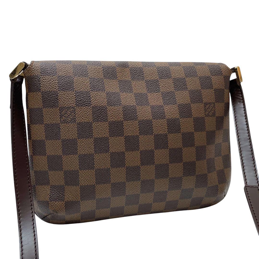 Louis Vuitton Damier Musette Tango Shoulder Bag Brown — view 2