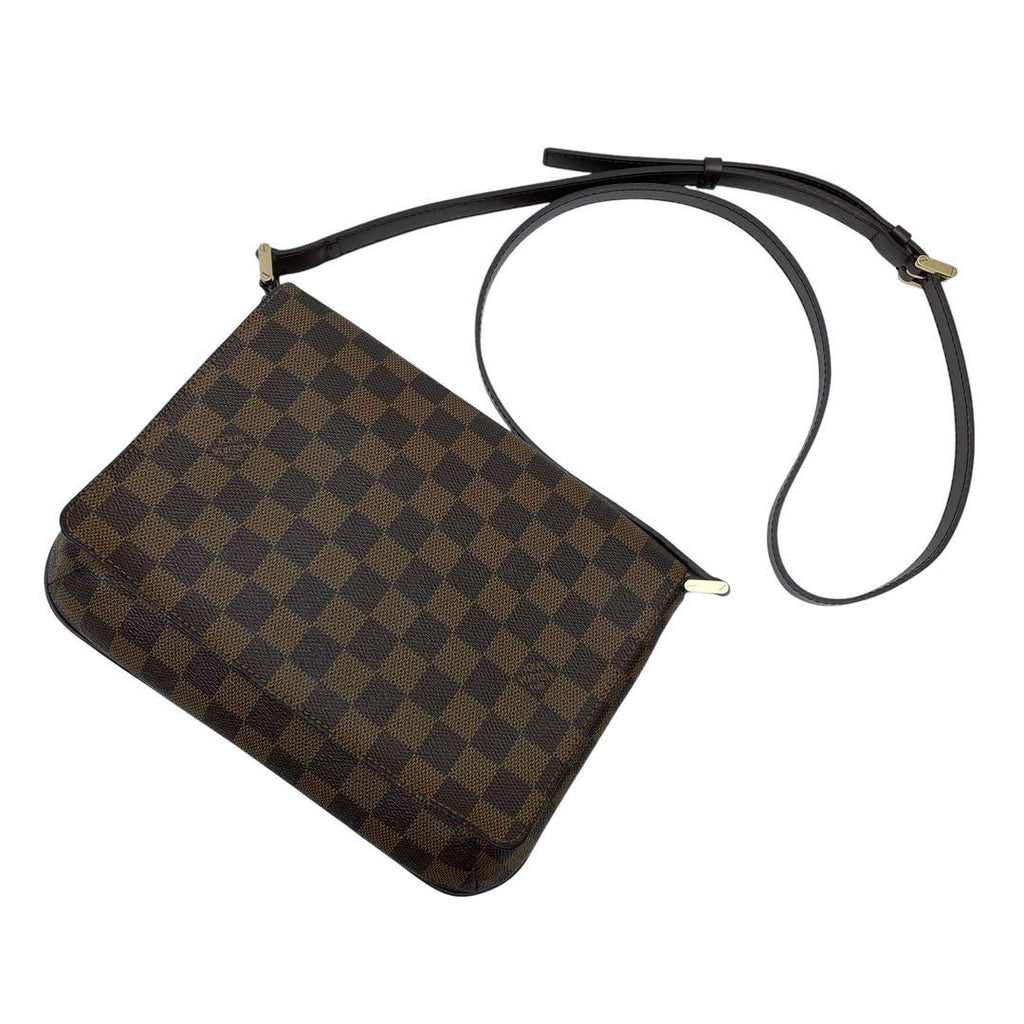 Louis Vuitton Damier Musette Tango Shoulder Bag Brown — view 3