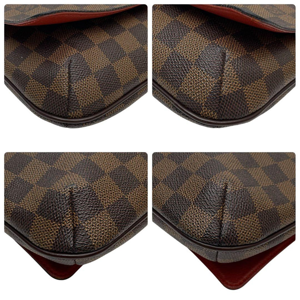 Louis Vuitton Damier Musette Tango Shoulder Bag Brown — view 6