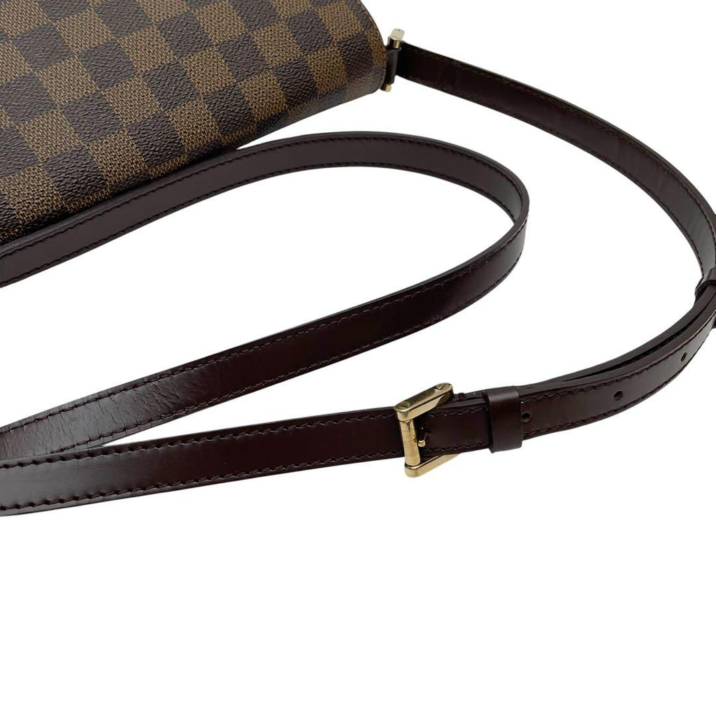 Louis Vuitton Damier Musette Tango Shoulder Bag Brown — view 7