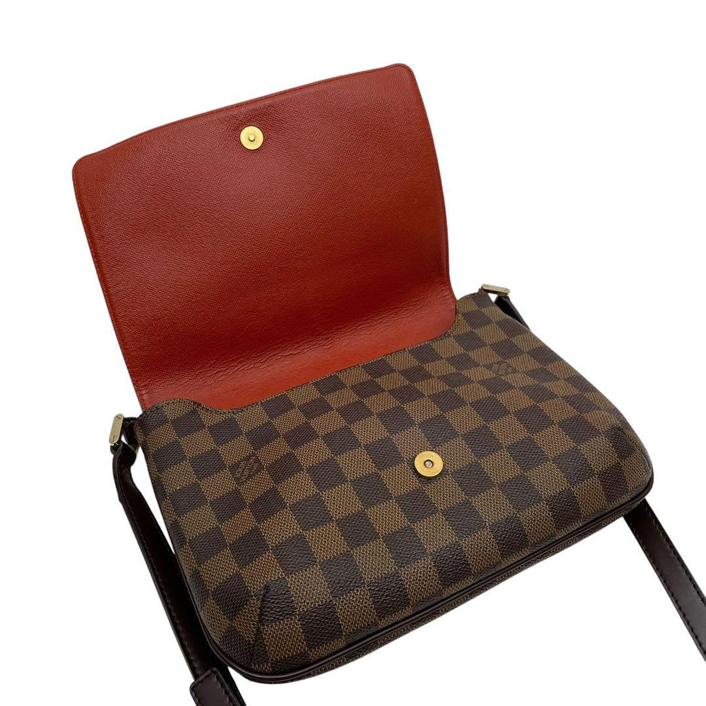 Louis Vuitton Damier Musette Tango Shoulder Bag Brown — view 8