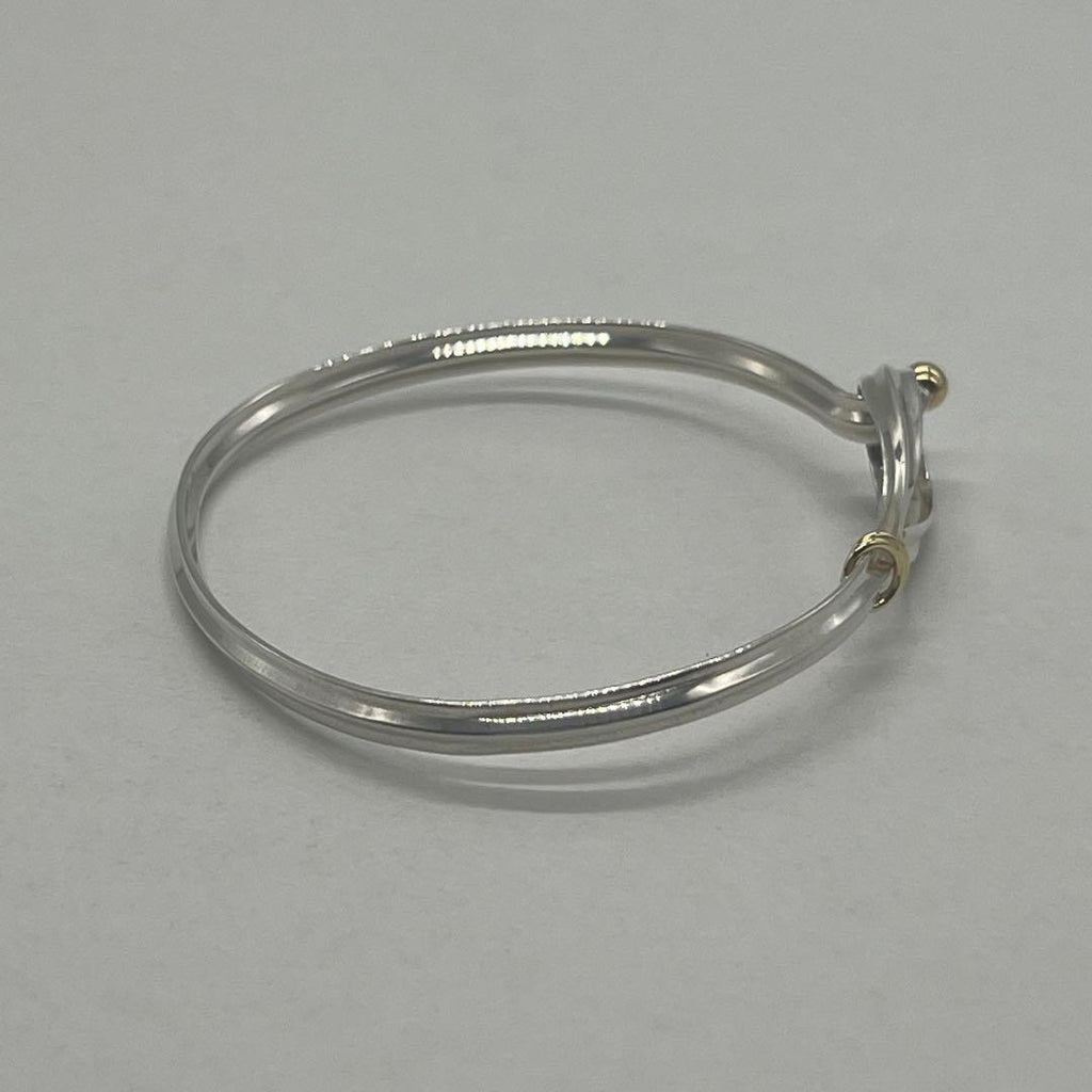 Tiffany & Co Hook and Eye Bangle Combination Bracelet — view 3