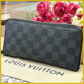 Louis Vuitton Damier Graphite Vertical Zippy Wallet