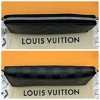 Louis Vuitton Damier Graphite Vertical Zippy Wallet — view 3