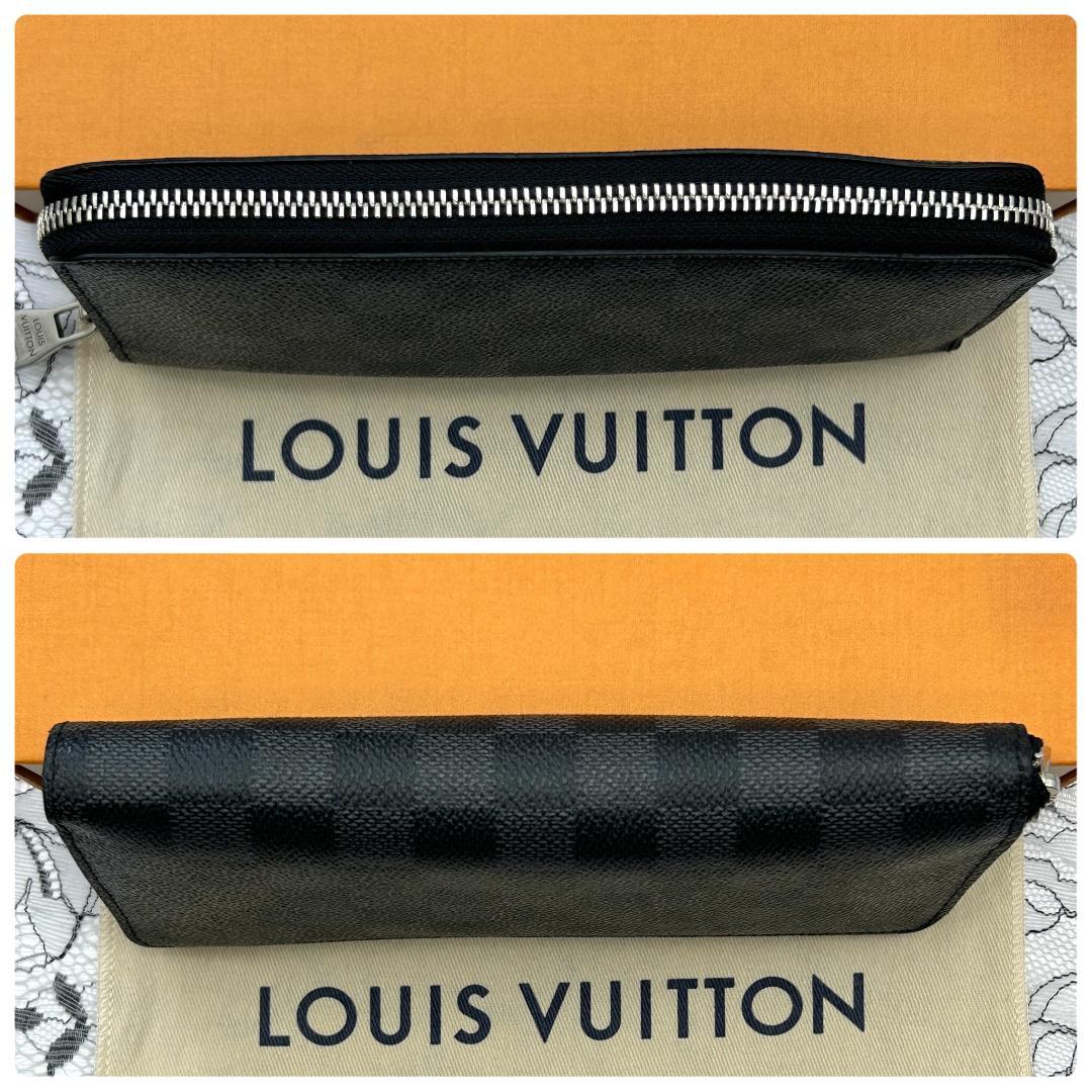 Louis Vuitton Damier Graphite Vertical Zippy Wallet — view 3
