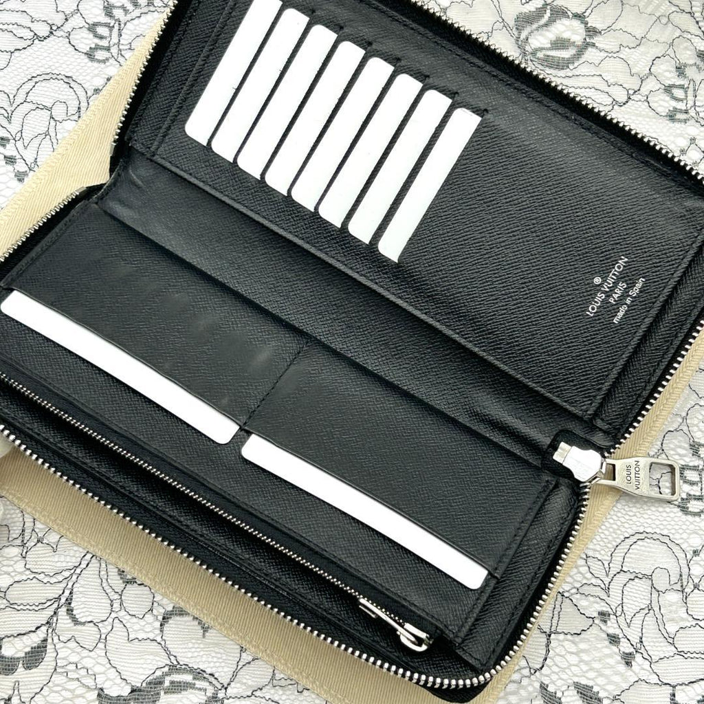 Louis Vuitton Damier Graphite Vertical Zippy Wallet — view 6