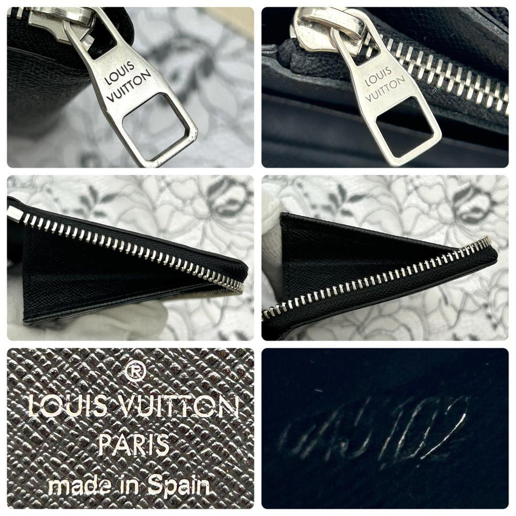 Louis Vuitton Damier Graphite Vertical Zippy Wallet — view 8