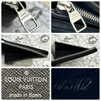Louis Vuitton Damier Graphite Vertical Zippy Wallet — view 8