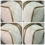 Gucci GG Boston Bag White Gold Logo Leather — view 9
