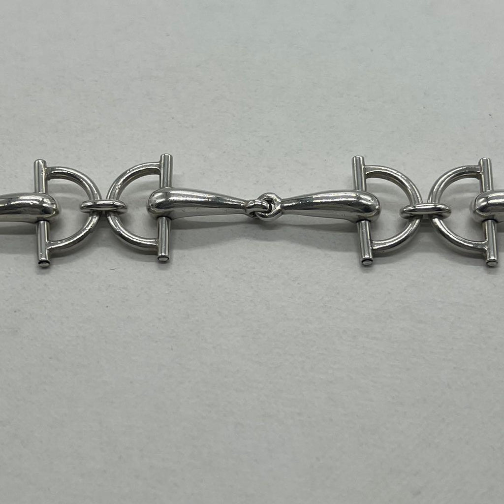 Gucci Horsebit Bracelet Silver — view 3