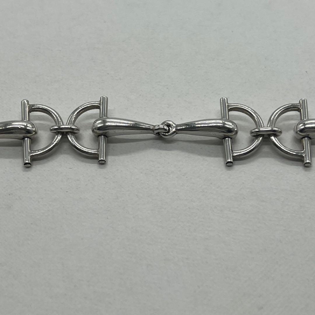 Gucci Horsebit Bracelet Silver — view 3