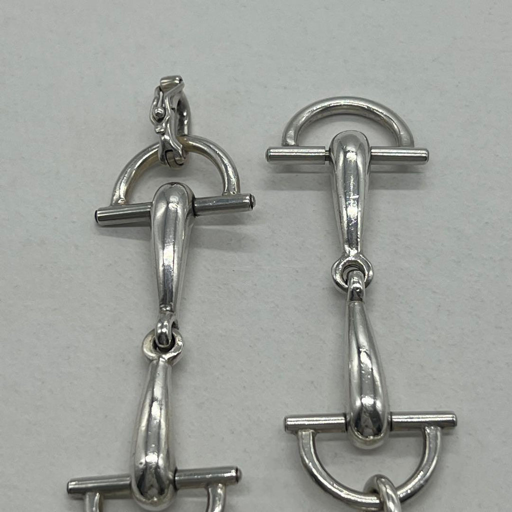 Gucci Horsebit Bracelet Silver — view 5