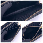 Louis Vuitton Monogram Cousin Zippy Wallet Black — view 5