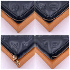 Louis Vuitton Monogram Cousin Zippy Wallet Black — view 8