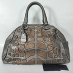 Prada Super Rare Boston Bag Croco Vintage