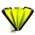 Louis Vuitton Multicolor Zippy Wallet Black Lime Green — view 2