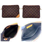 Louis Vuitton Monogram Trio Messenger NIGO Collaboration Brown — view 3