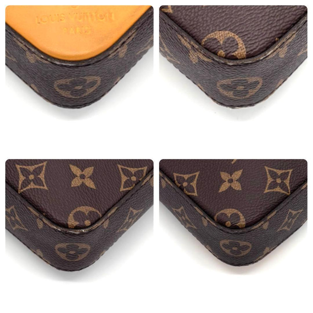 Louis Vuitton Monogram Trio Messenger NIGO Collaboration Brown — view 5