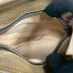 Gucci GG Shoulder Bag Brown Beige Leather — view 5