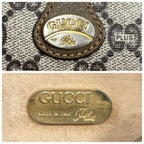 Gucci GG Shoulder Bag Brown Beige Leather — view 9
