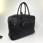 Bottega Veneta Super Intretchart Business Bag Black — view 3