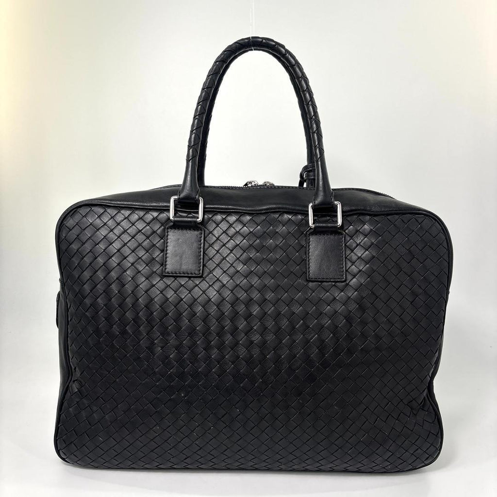 Bottega Veneta Super Intretchart Business Bag Black — view 5