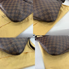 Louis Vuitton Damier Shoulder Bag Blue Msbeli PM — view 8