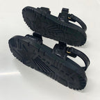 Dior Act Calfskin Logo Cannage Sandals — view 6