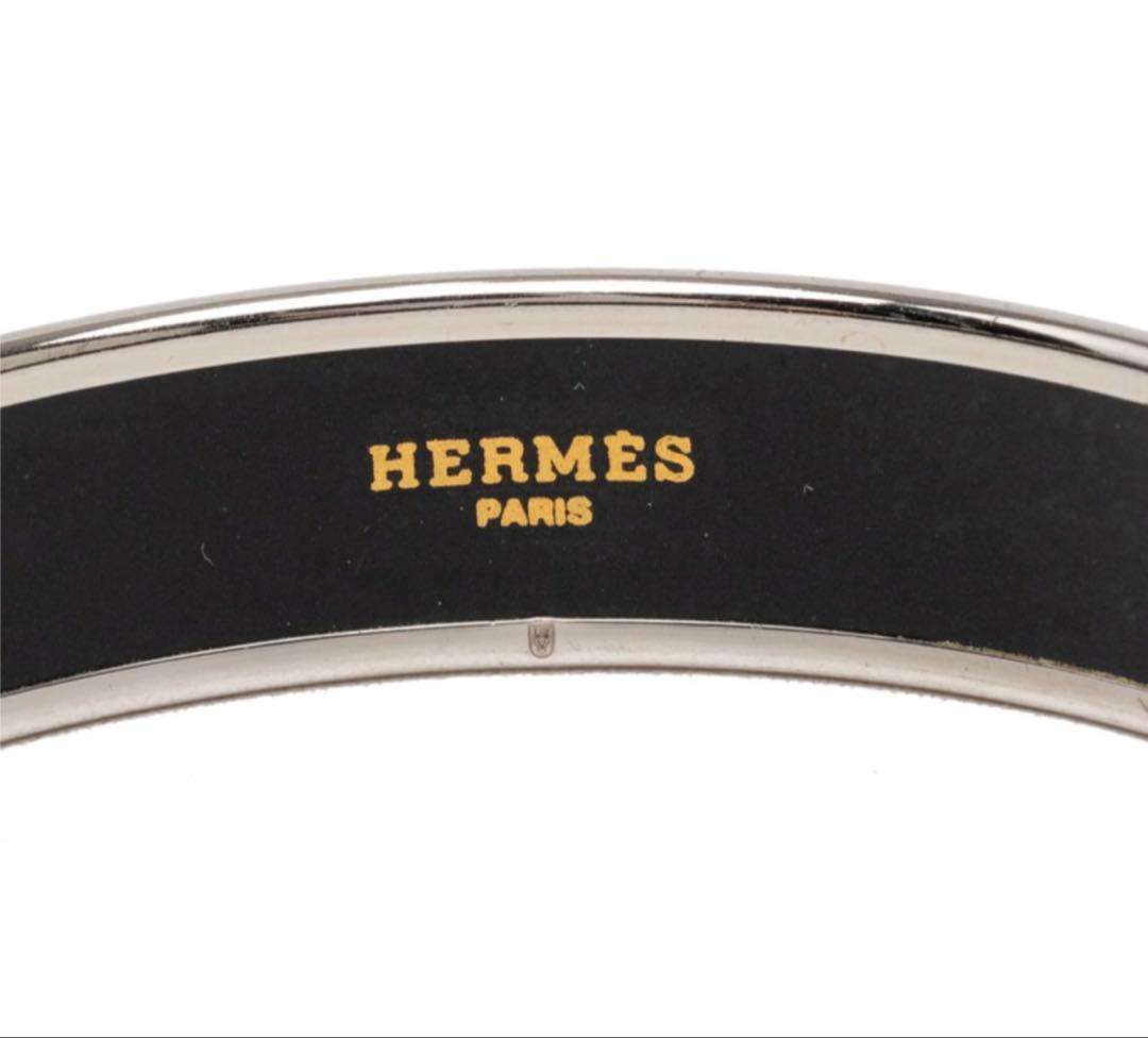 Hermes Enamel MM Cloisonne Bracelet Bangle — view 5