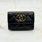 Chanel 19 Lambskin Trifold Wallet — view 2