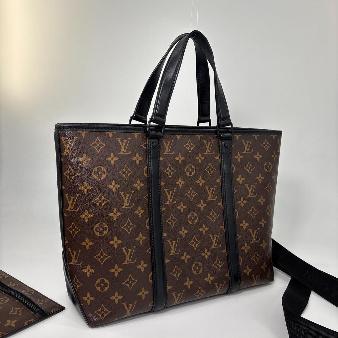 Louis Vuitton Super IC Monogram Macassar Weekend Tote — view 3