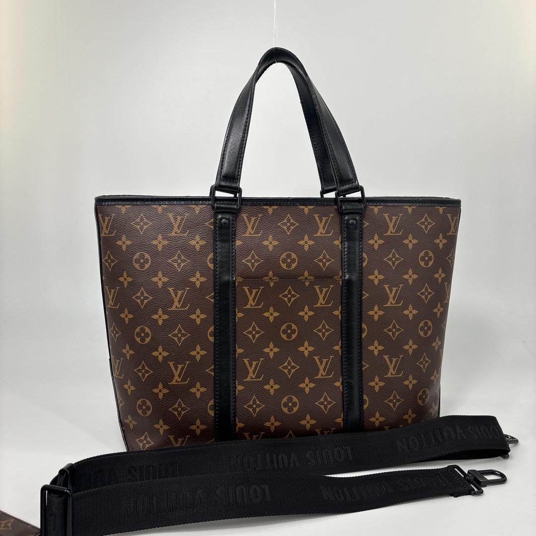 Louis Vuitton Super IC Monogram Macassar Weekend Tote — view 5
