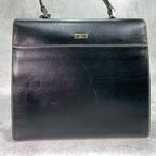 Gucci Handbag Black Leather Gold — view 3