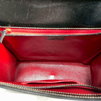 Gucci Handbag Black Leather Gold — view 5