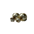 Dior Tribal Earrings Faux Pearl Bee Logo
