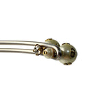Dior Tribal Earrings Faux Pearl Bee Logo