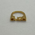 Gucci No 16: Logo Ring M Gold — view 2